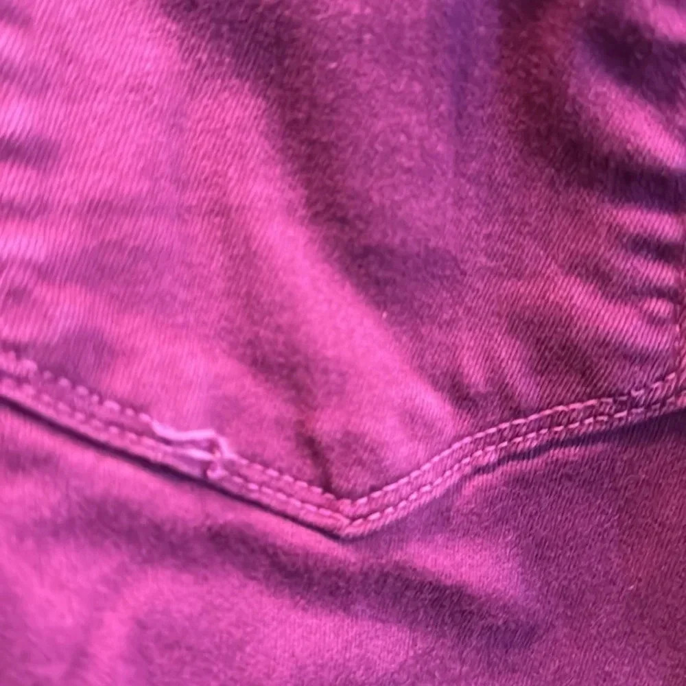PAIGE Women’s Purple Hoxton Ultra Skinny Jeans Size 29 - Picture 6 of 7